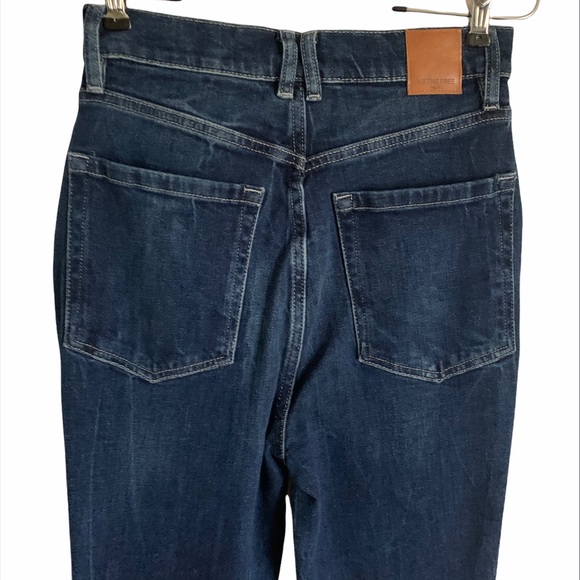 NWOT FREE PEOPLE Button Fly High Rise Skinny Jeans - Picture 7 of 7